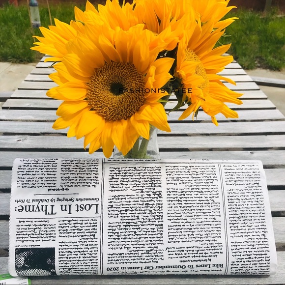 Kate spade newspaper Brooklyn clutch glitzy ritzy - Picture 3 of 8